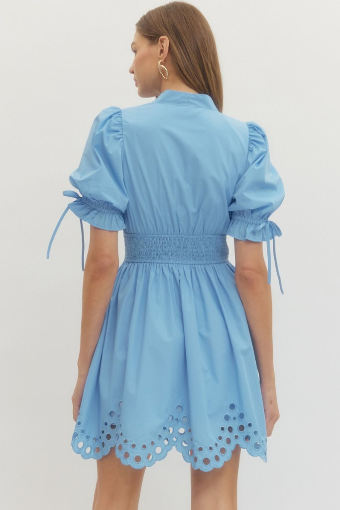 Lola dress in blue