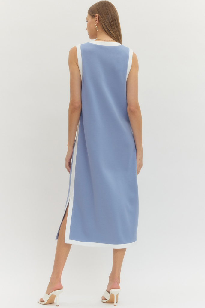 Alexis dress in blue