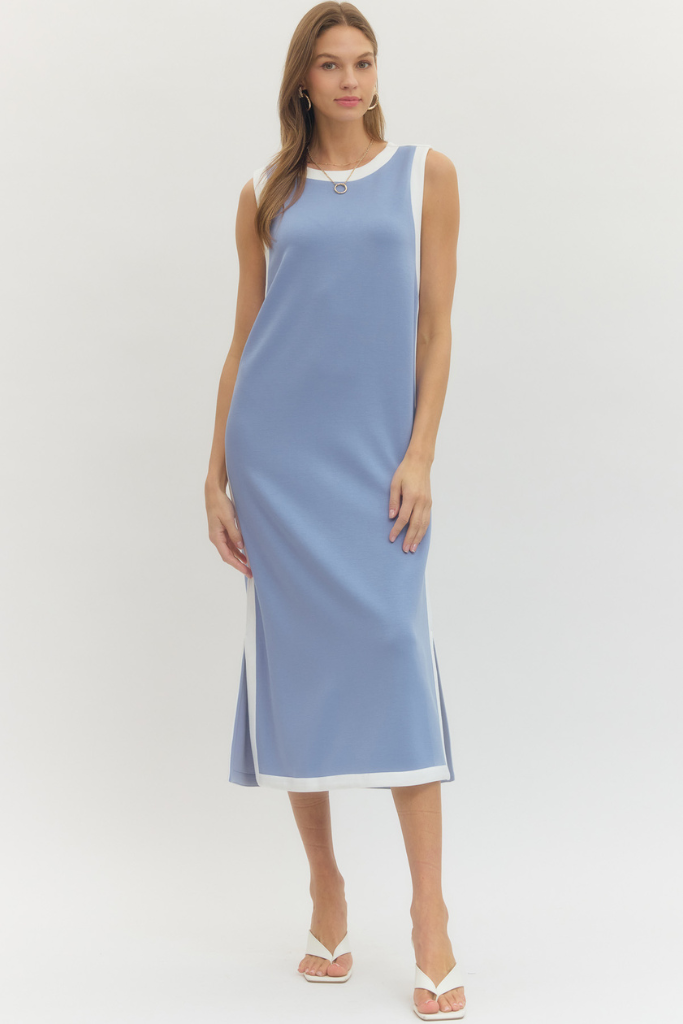 Alexis dress in blue
