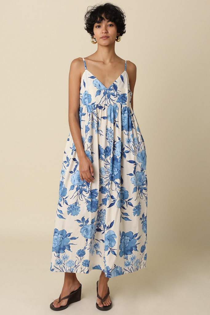 Hilary dress in blue