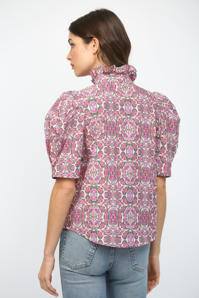 Bonnie puff sleeve top