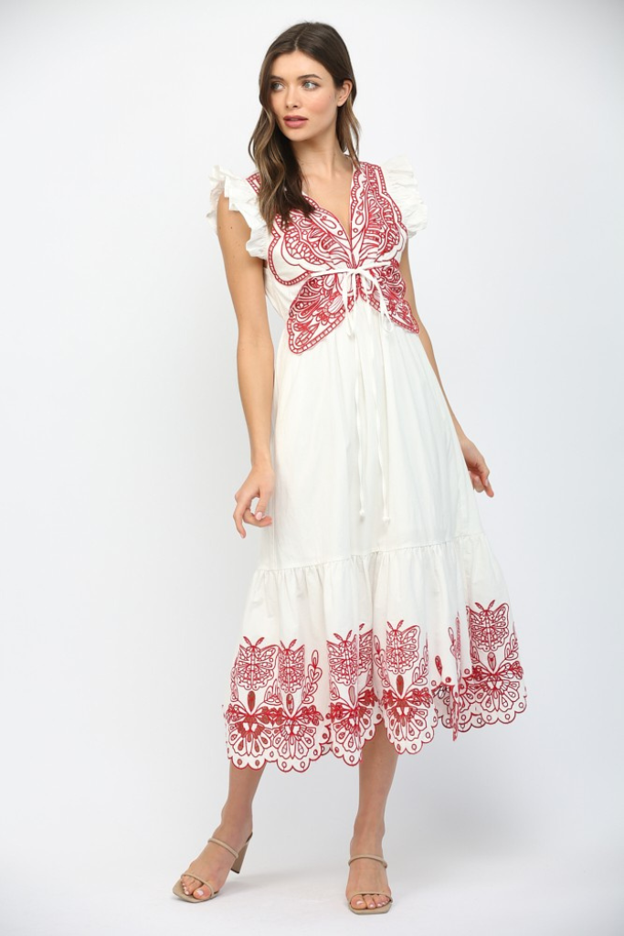 Lulu butterfly maxi dress Sloane Boutique Lulu butterfly maxi dress Sloane Boutique