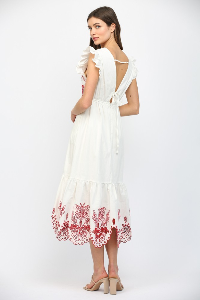 Lulu butterfly maxi dress