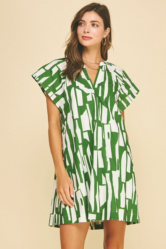 Missy dress in green