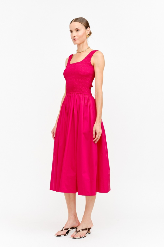 Jayda dress in red