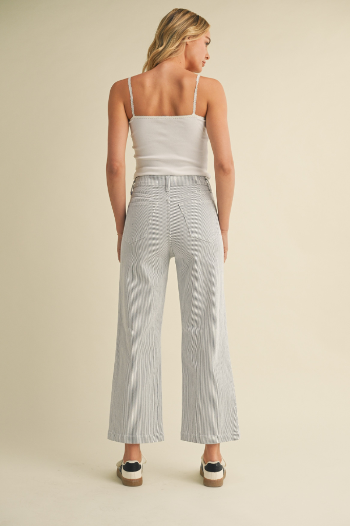 April stripe jean