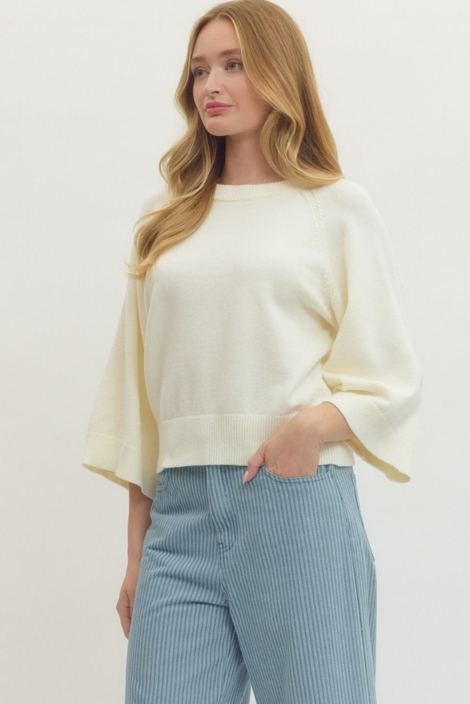 Veda Sweater in Cream