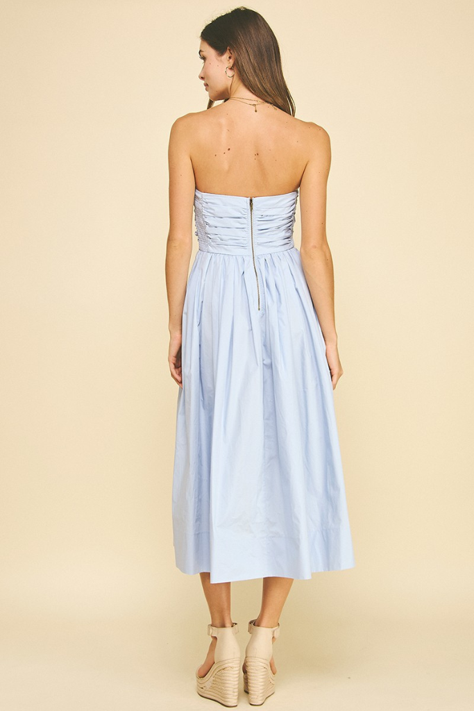 Katheleen dress in light blue