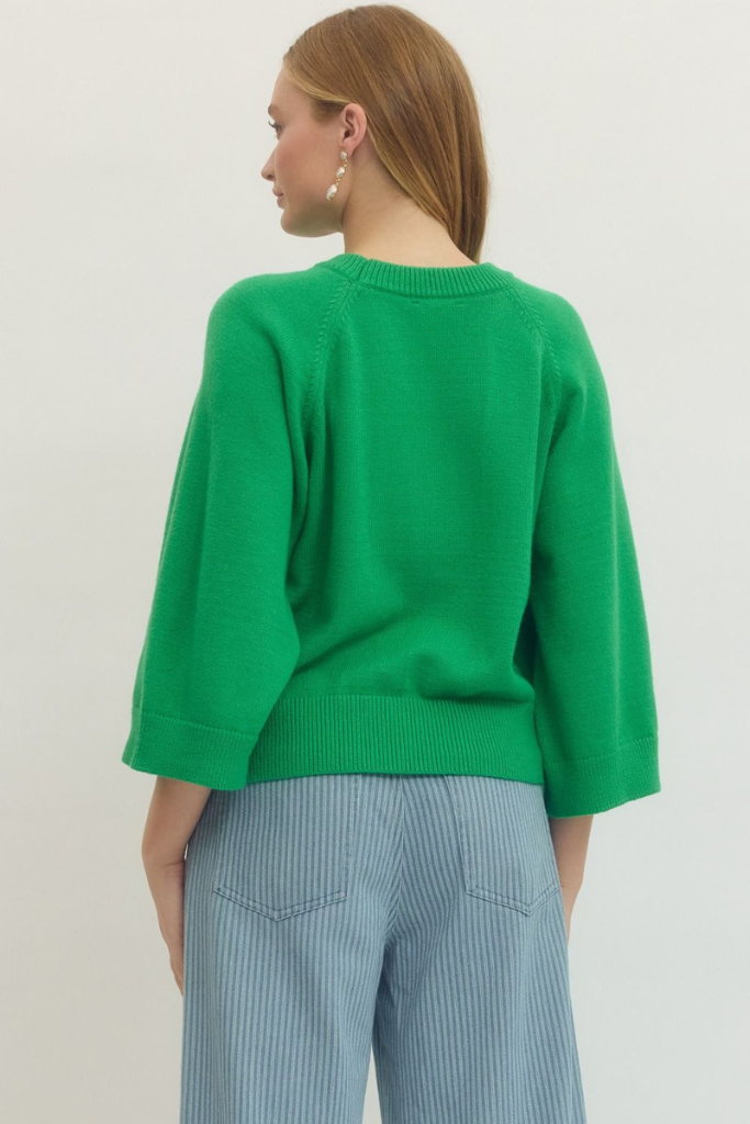 Veda Sweater in Green