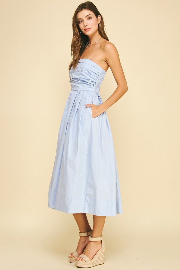 Katheleen dress in light blue