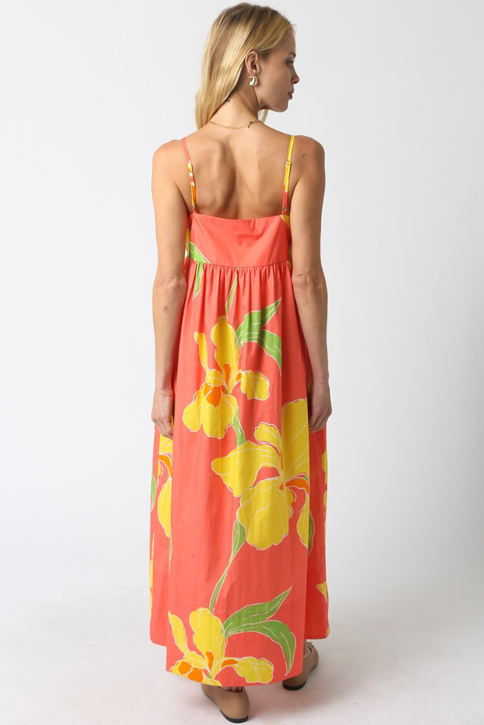 Joelle floral maxi dress