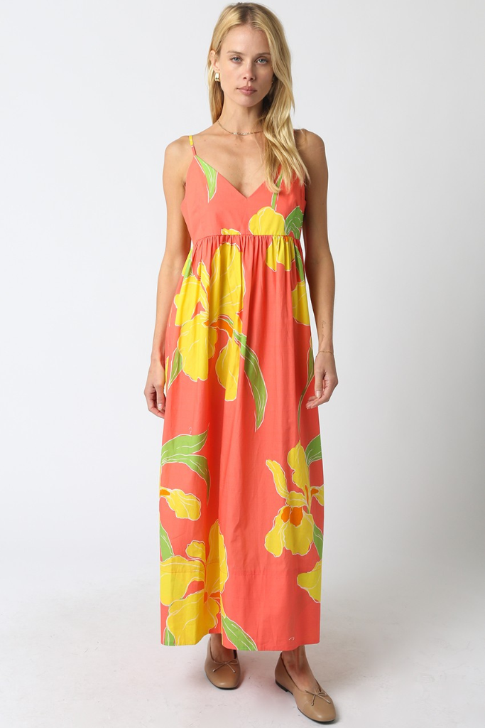 Joelle floral maxi dress