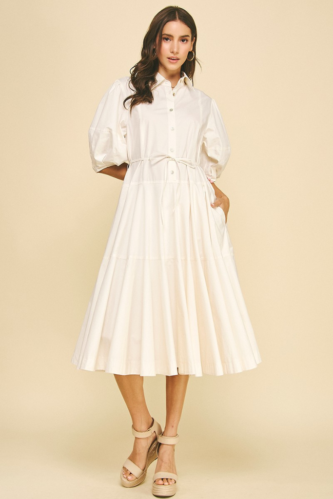 angie shirt dress Angie Belted Shirt Dress Small