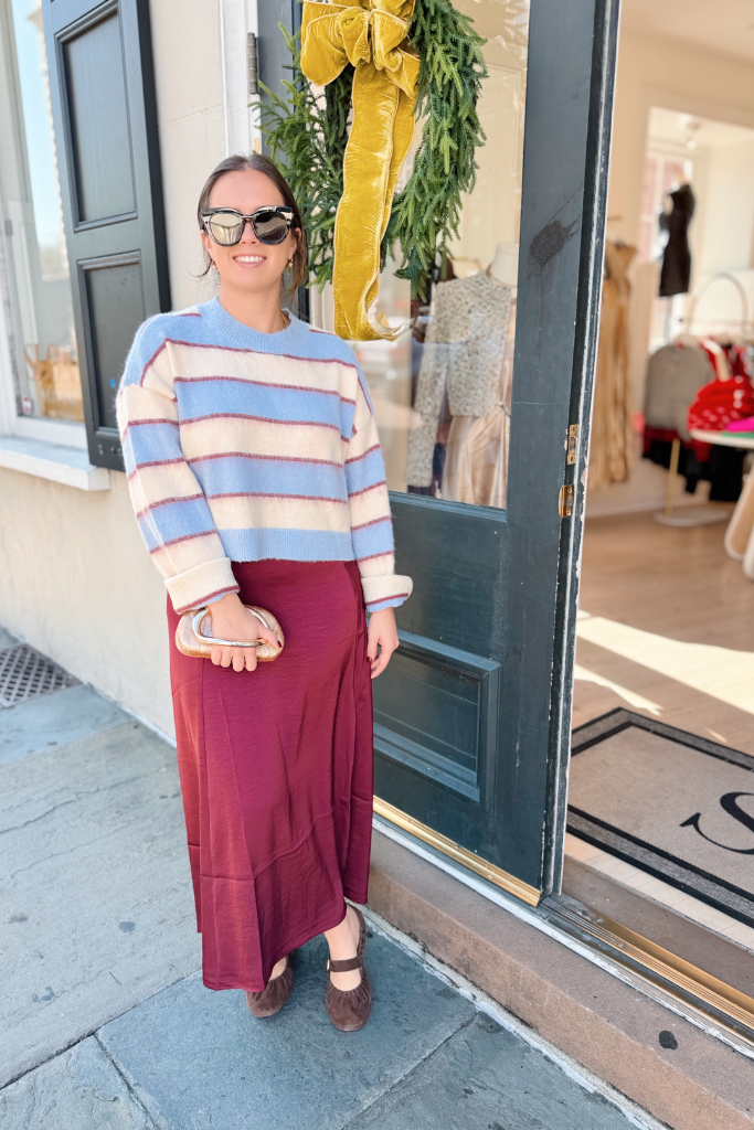 Amber stripe sweater