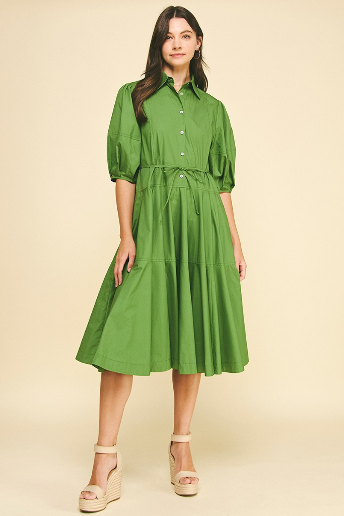 Angie dress in Green