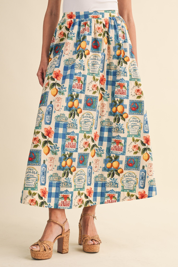 Rebecca midi skirt