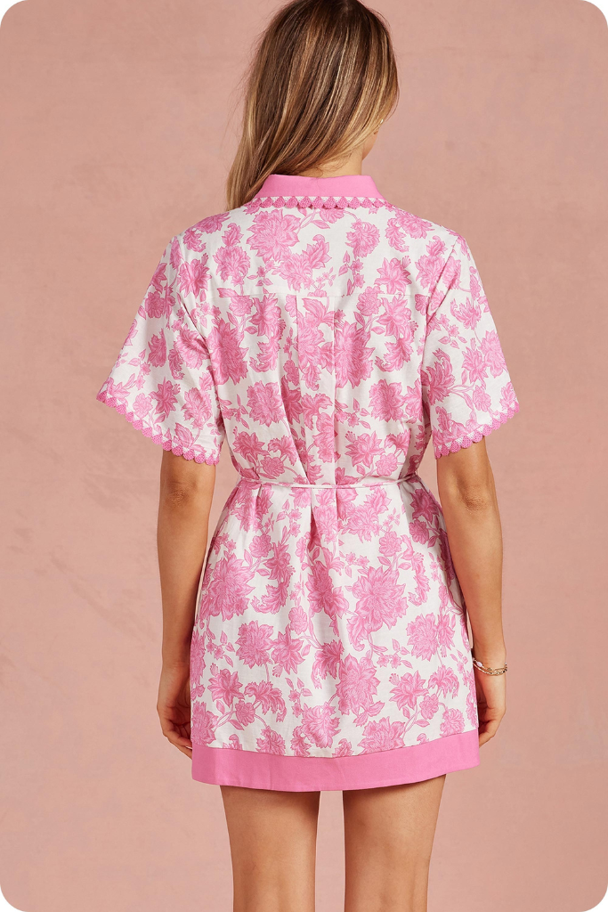Cassie dress in pink