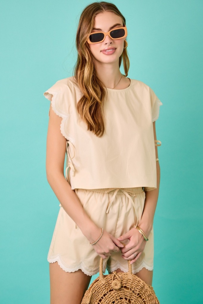 Gigi top in cream