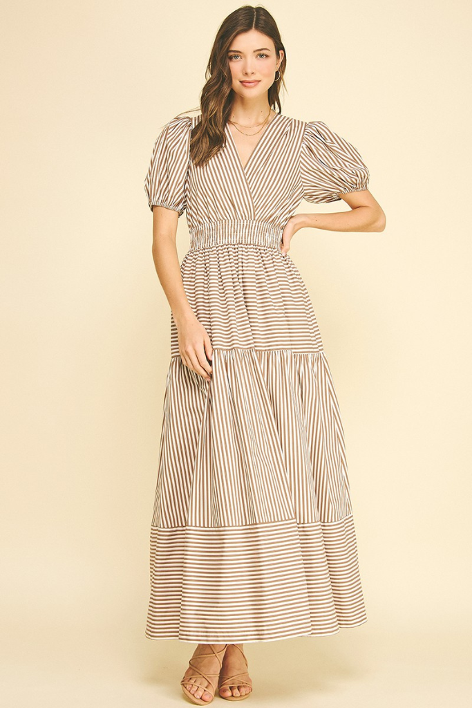 Eleanor stripe dress