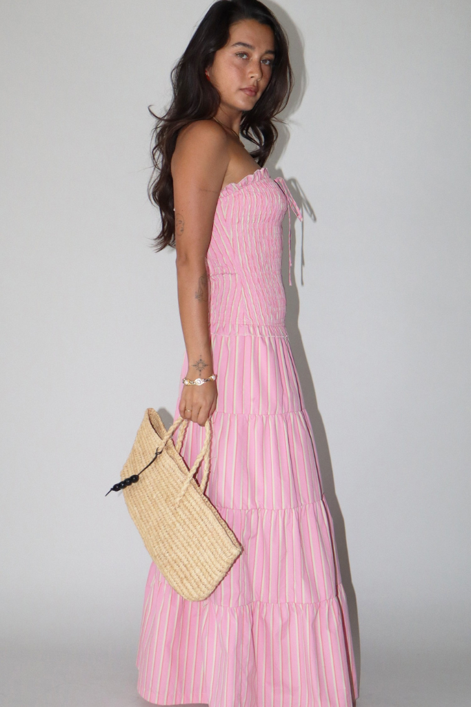 Paula smocked dress