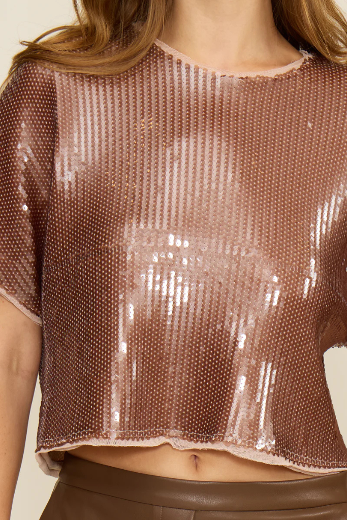 Felicity Sequin Top