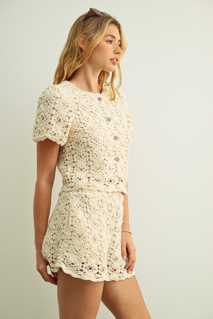 Morgan knit top