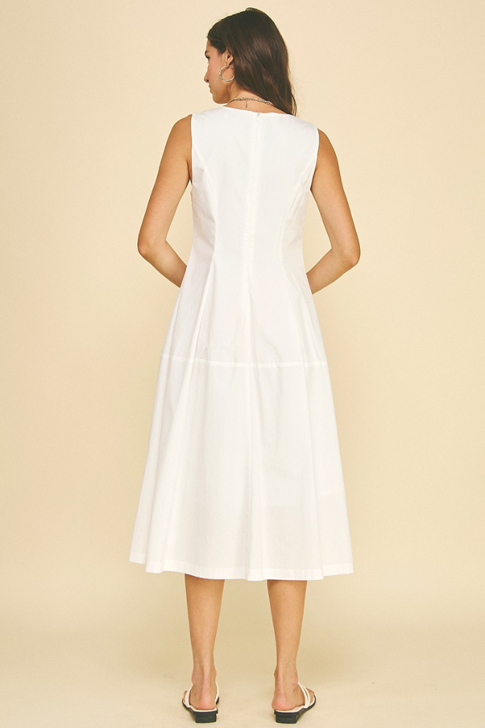 Sammie dress in white