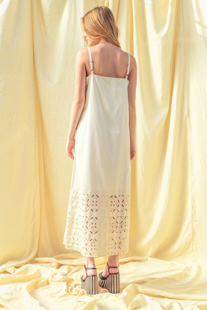 Diedre maxi in cream