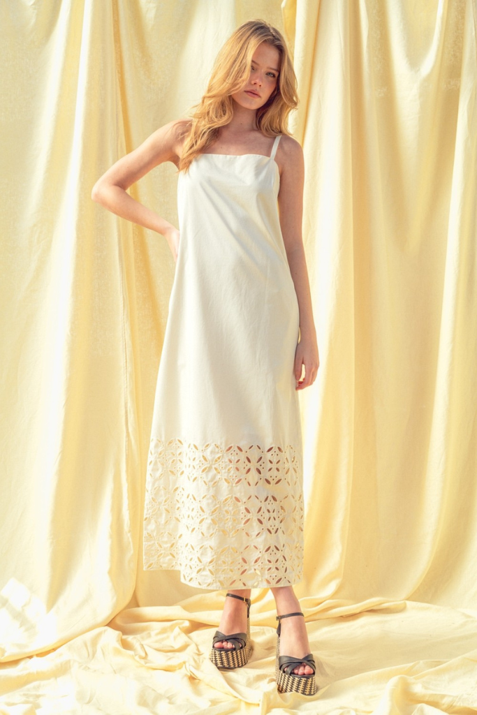 Diedre maxi in cream