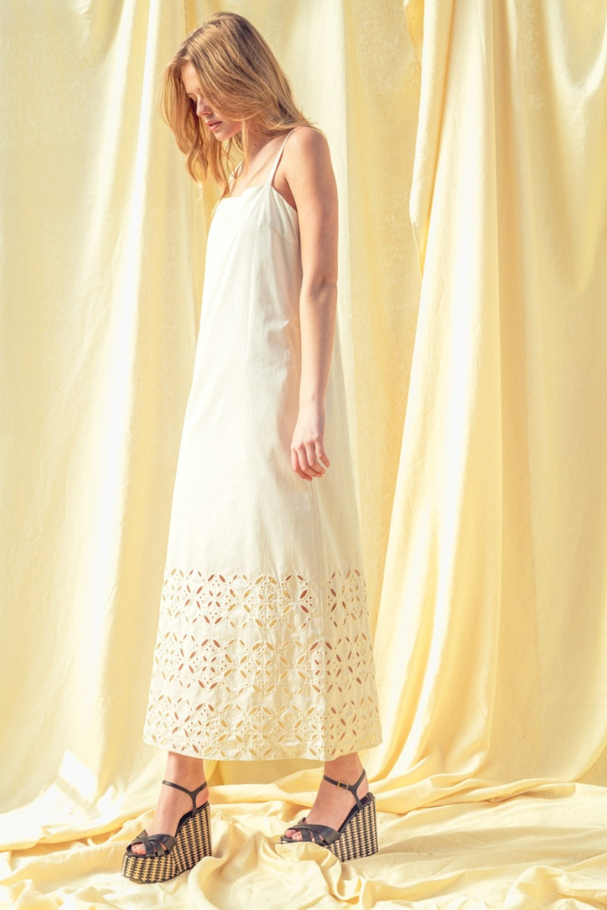 Diedre maxi in cream