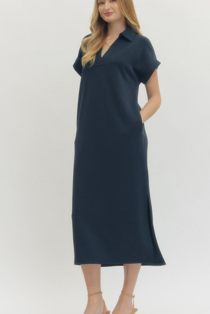 Bailey dress in Navy