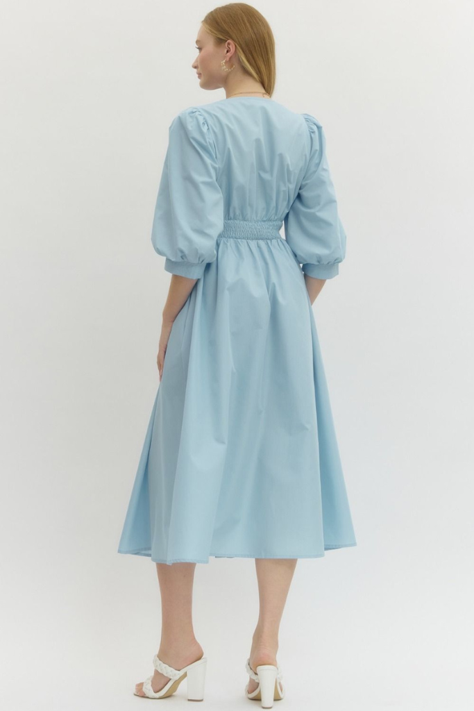 Maria dress in blue