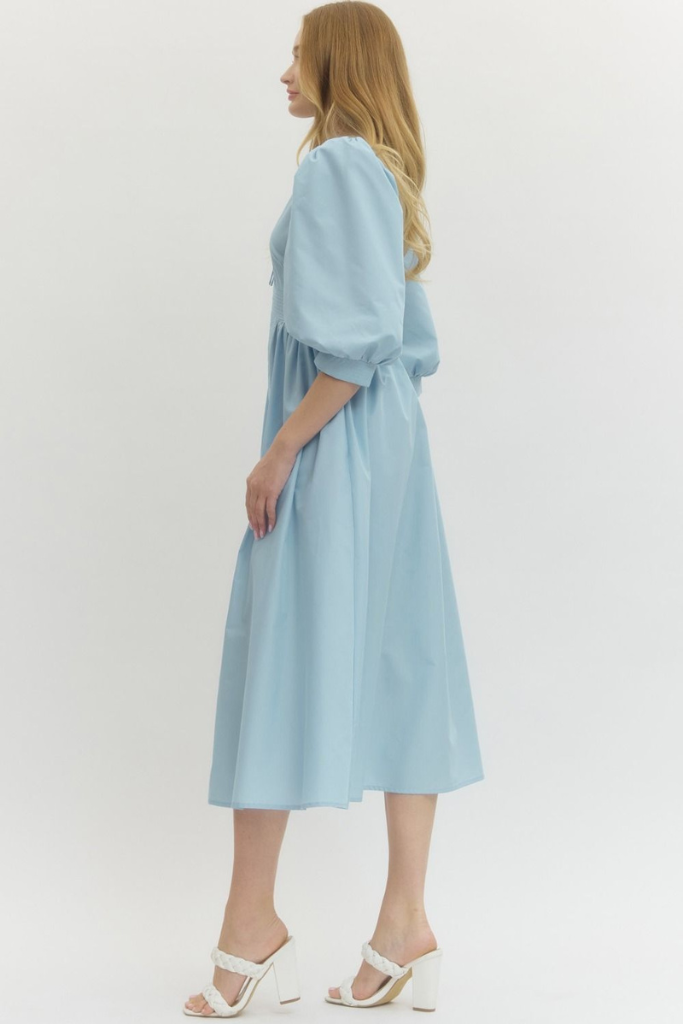 Maria dress in blue