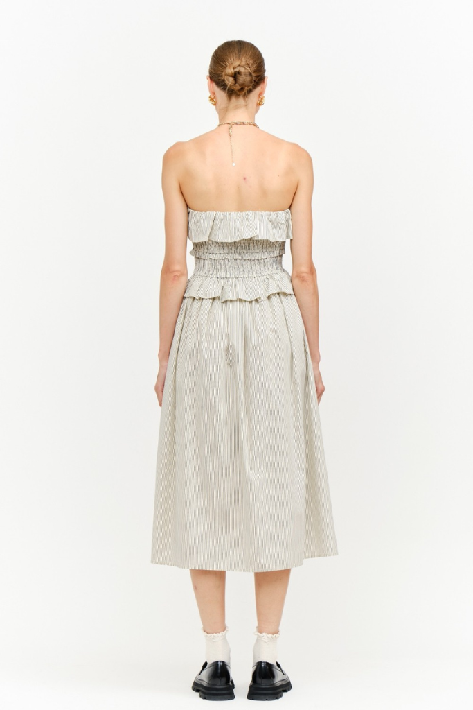 Elena dress in cream