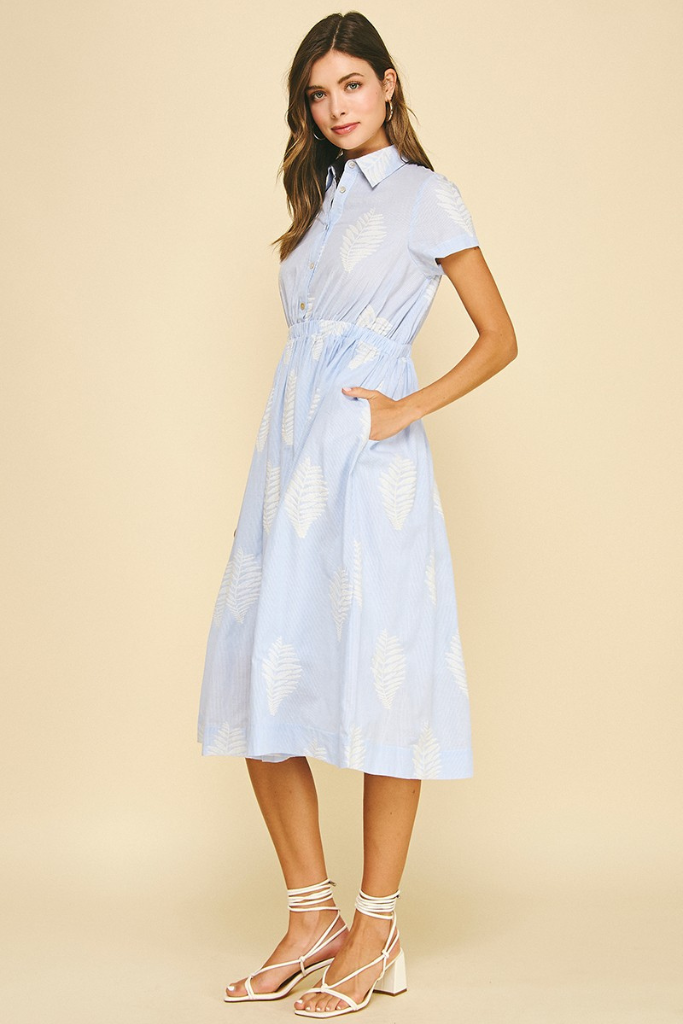 Halsey midi dress
