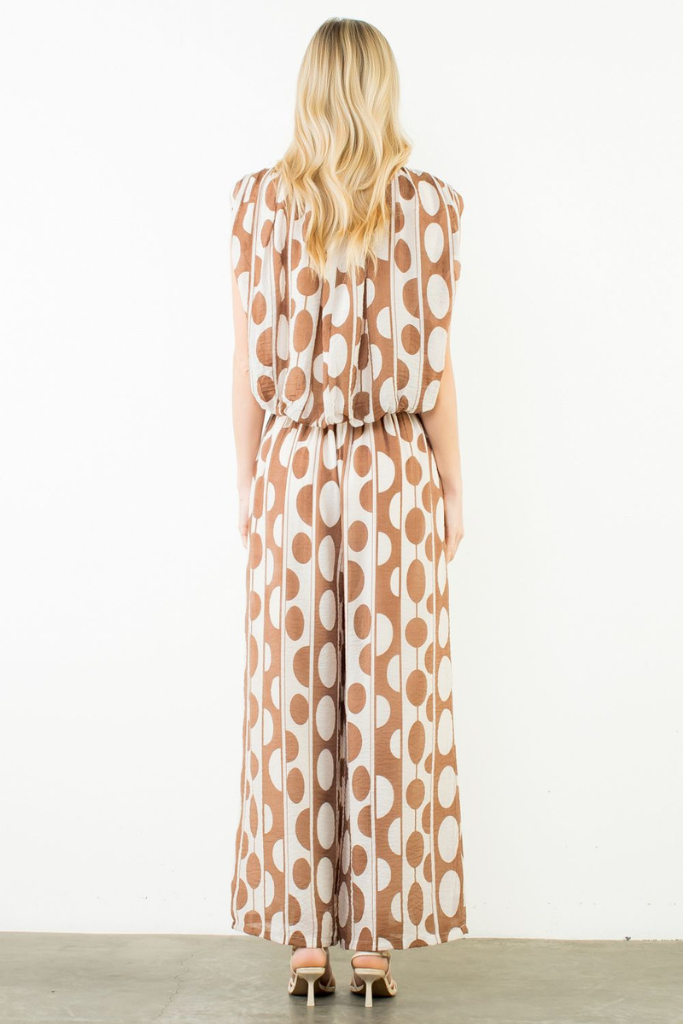 Dede top in brown
