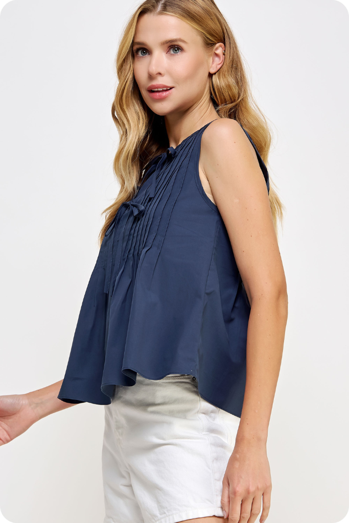 Cameron top in navy