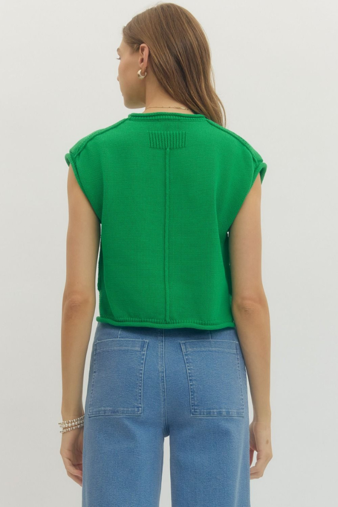 Lennox top in green