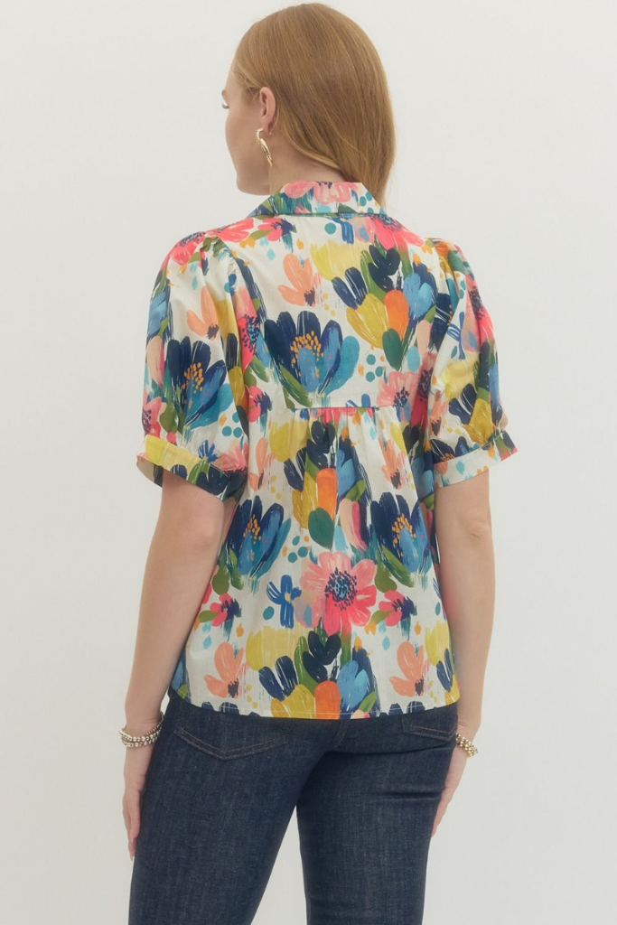 Myla floral blouse