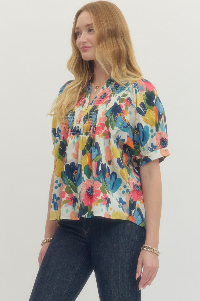 Myla floral blouse