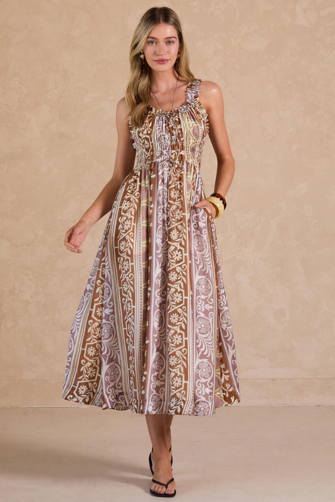 Reagan midi dress