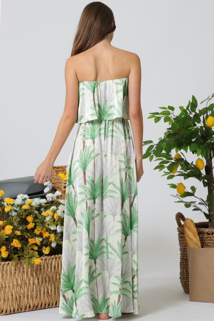 Gwen dress in green