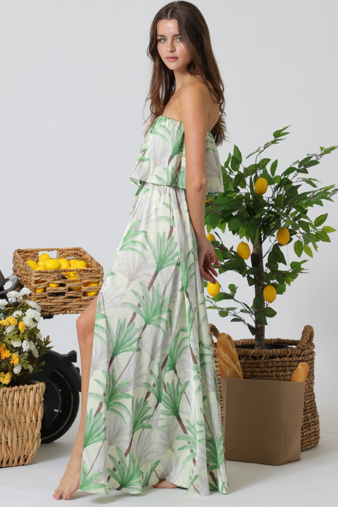 Gwen dress in green