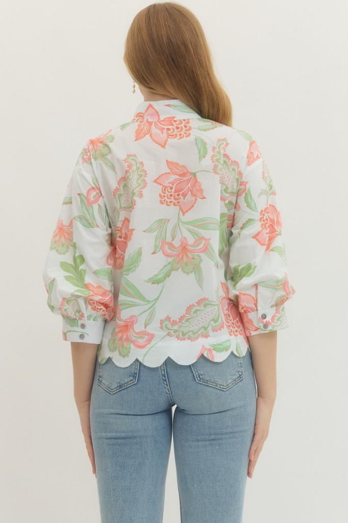 Emmy floral top