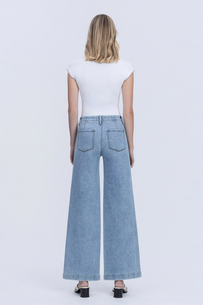 Taryn wide leg jean