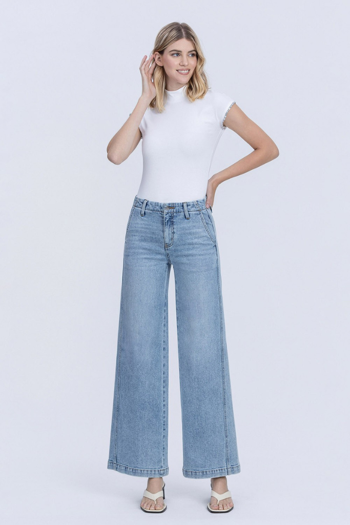Taryn wide leg jean