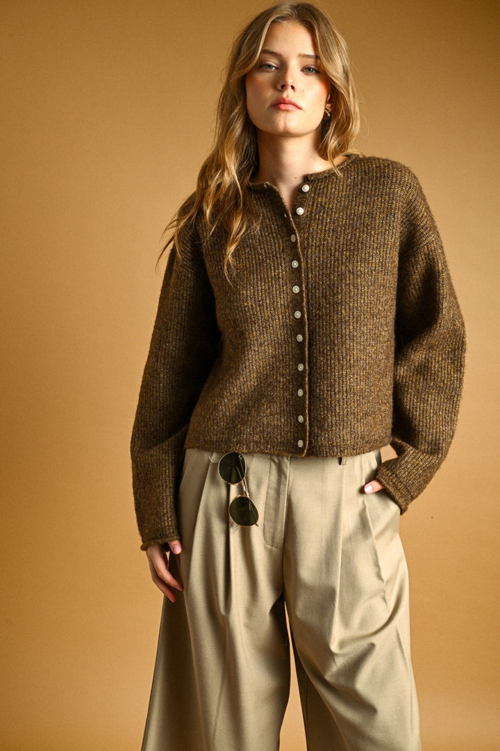 Lauren cardigan in brown