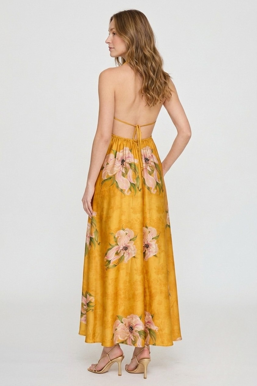 Maddie maxi in yellow