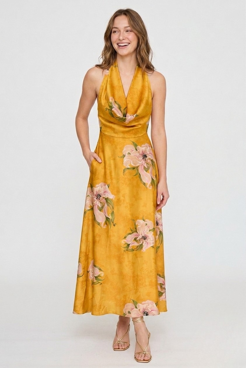 Maddie maxi in yellow