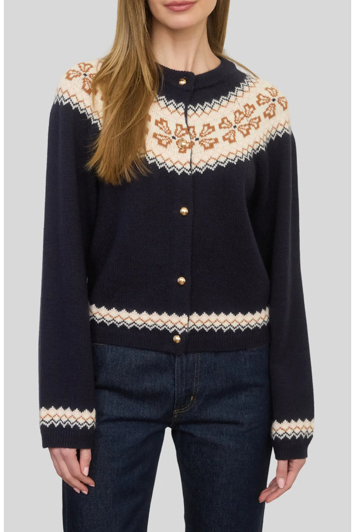 Hallie sweater in navy